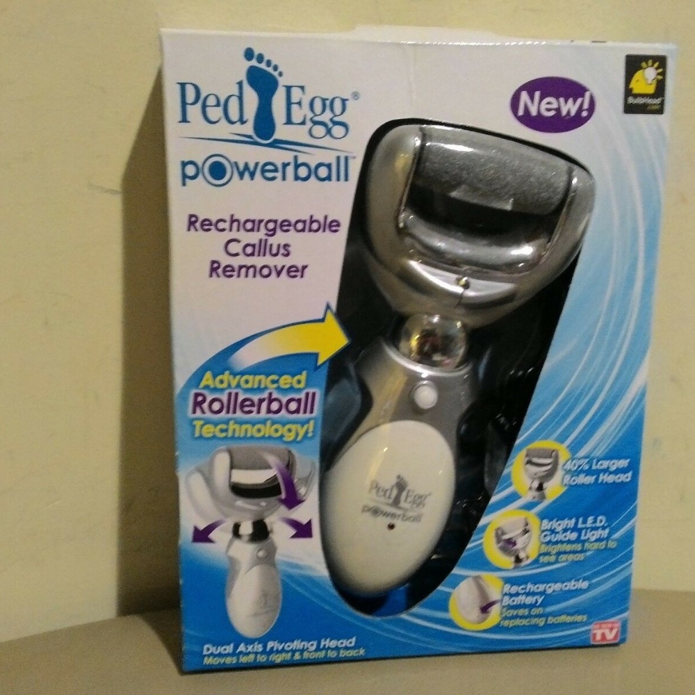 PedEgg Powerball Rechargeable Callus Remover